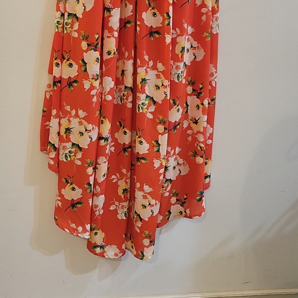 Lush- Floral High-Low Dress - Picture 10 of 10